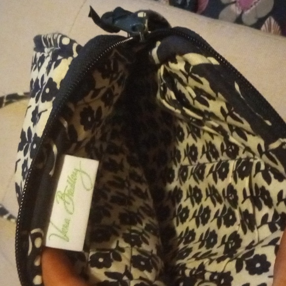 VERA BRADLEY TWIRLY BIRD NAVY CROSSBODY - Picture 4 of 6